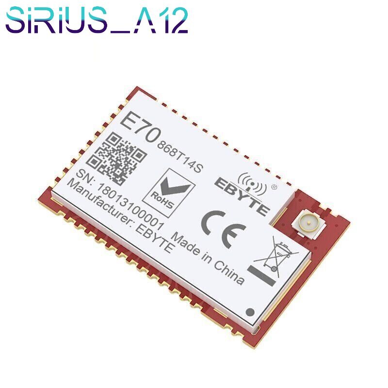 2X CC1310 868MHz 14dBm SMD UART Module E70-868T14S iot 25mW Wireless Transceiver