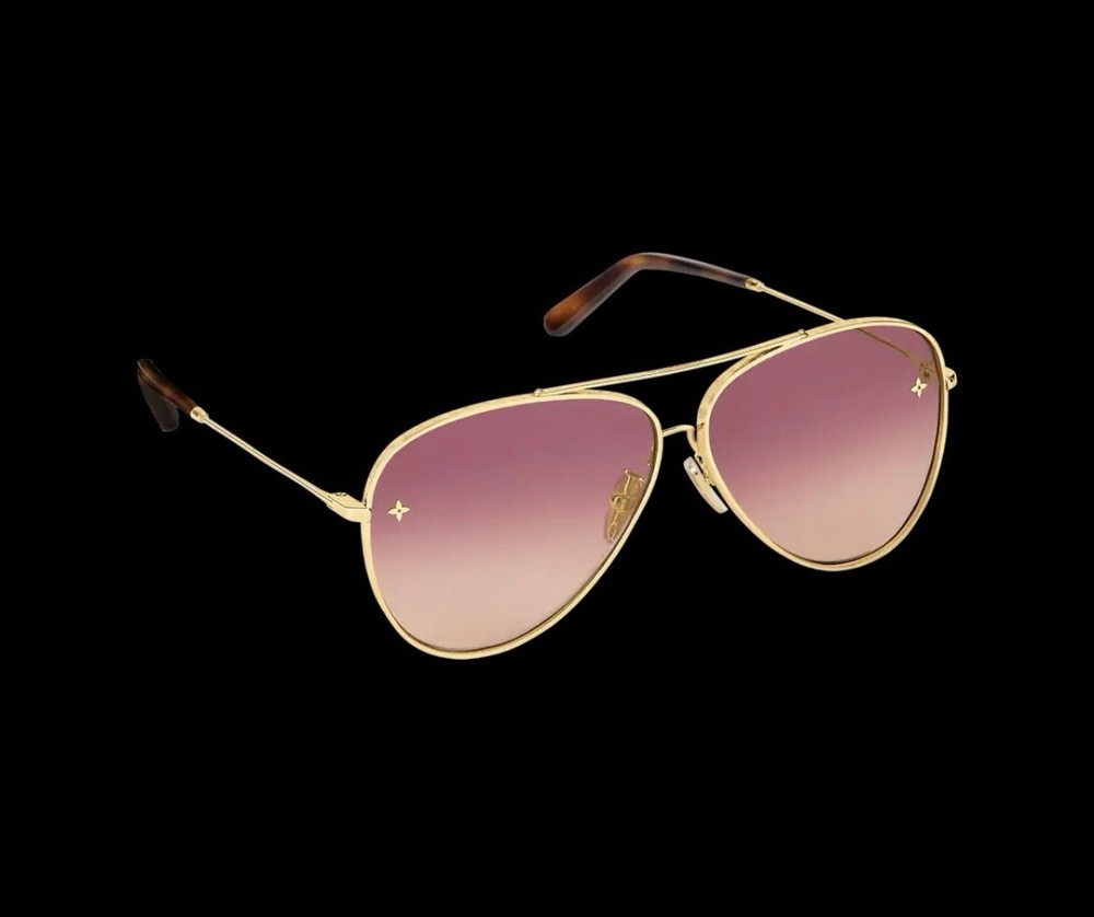 Authentic Louis Vuitton Women’s Pilote Sunglasses Model Z1621U