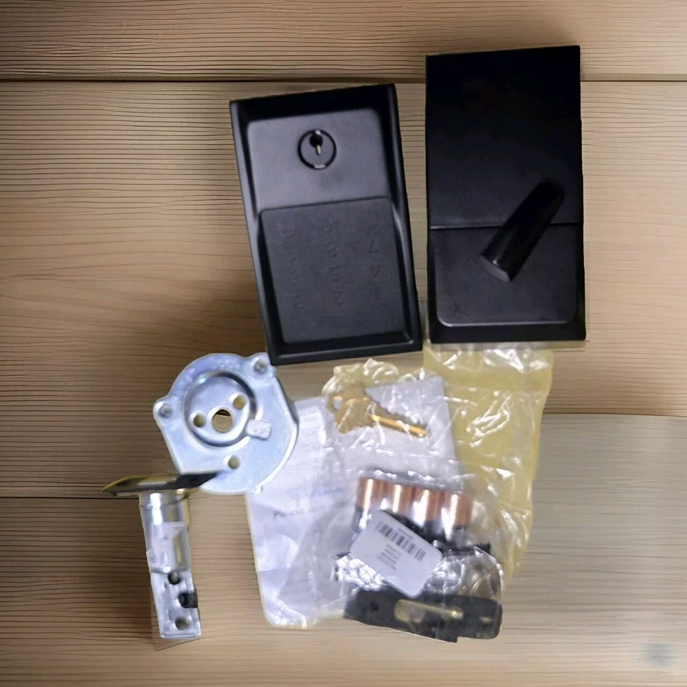 SCHLAGE Encode Smart WiFi Deadbolt Matte Black BE489WB CEN 622 Century Trim