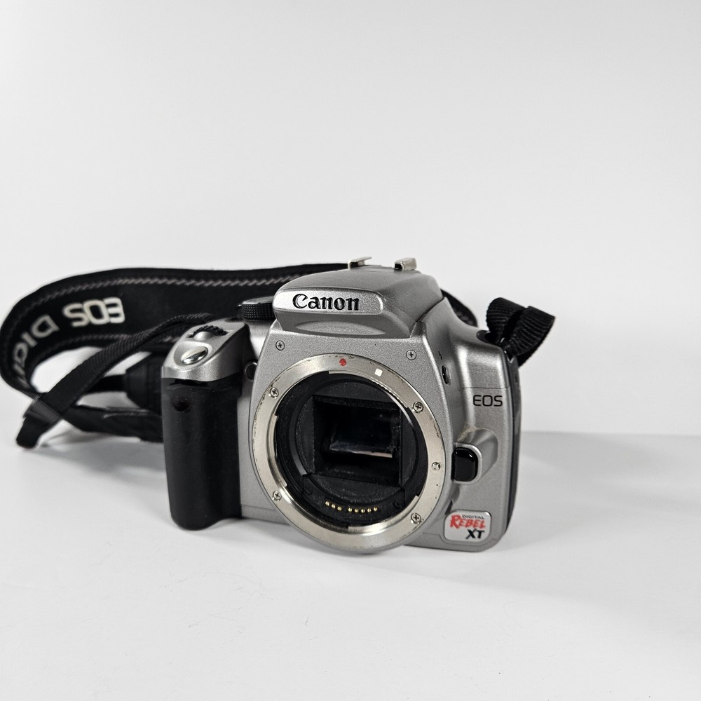 Canon EOS Rebel XT Digital Camera DS126071 No Charger Not Tested No Lense