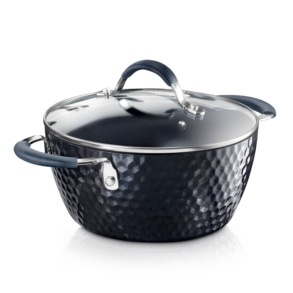 NutriChef Cooking Pot with Lid - Non-Stick High-Qualified Kitchen Cookware