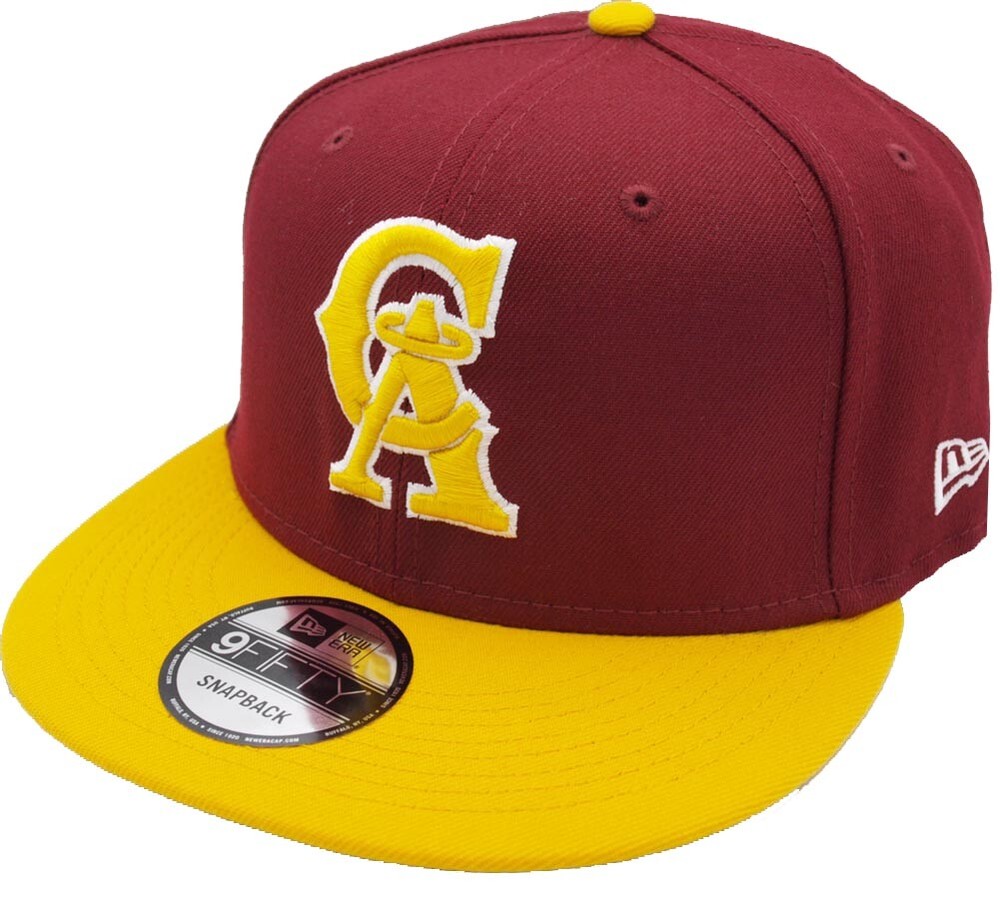 New Era California Angels 2 Tone Cardinal Snapback Cap 9Fifty OSFA Limited