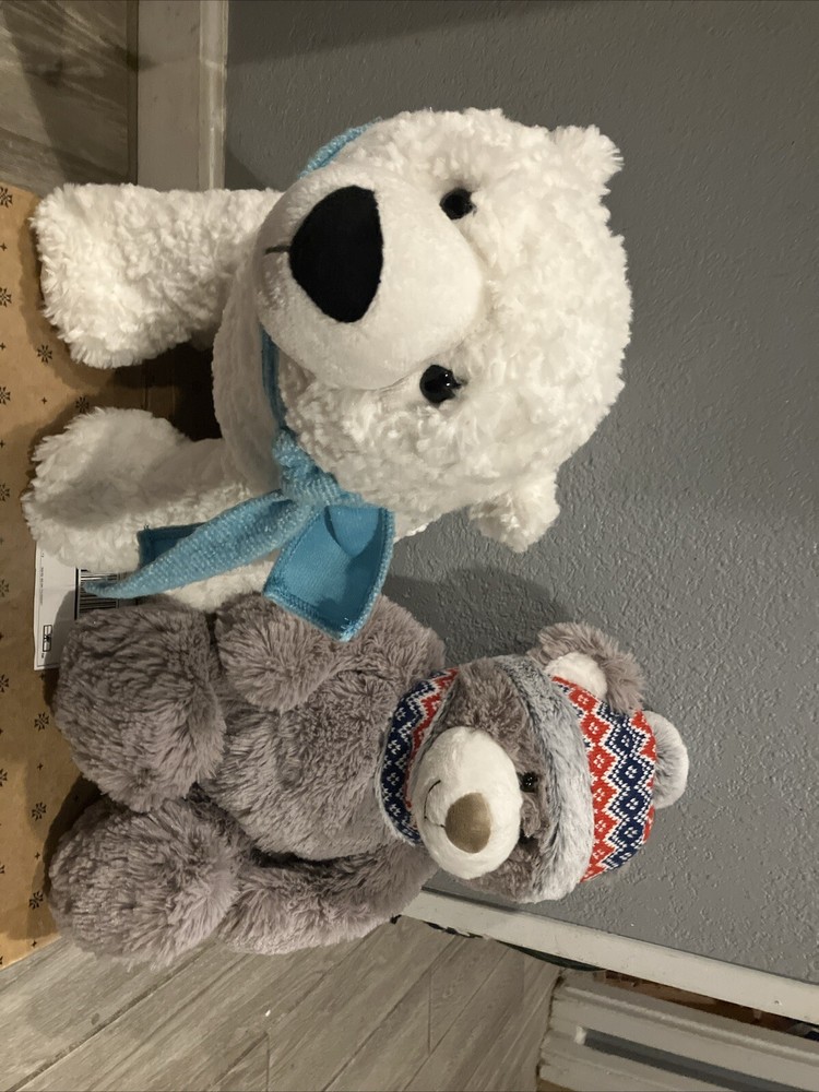 Christmas Polar Bear  Pushies 2