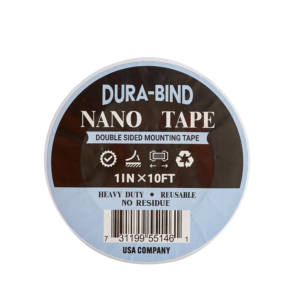 Dura-Bind Removable Double Sided Heavy Duty Tape Large Double Sided Mounting ...