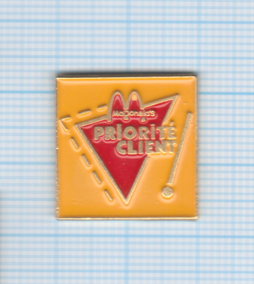 McDonalds VIP Priority Customer Pin for Faster Service-image