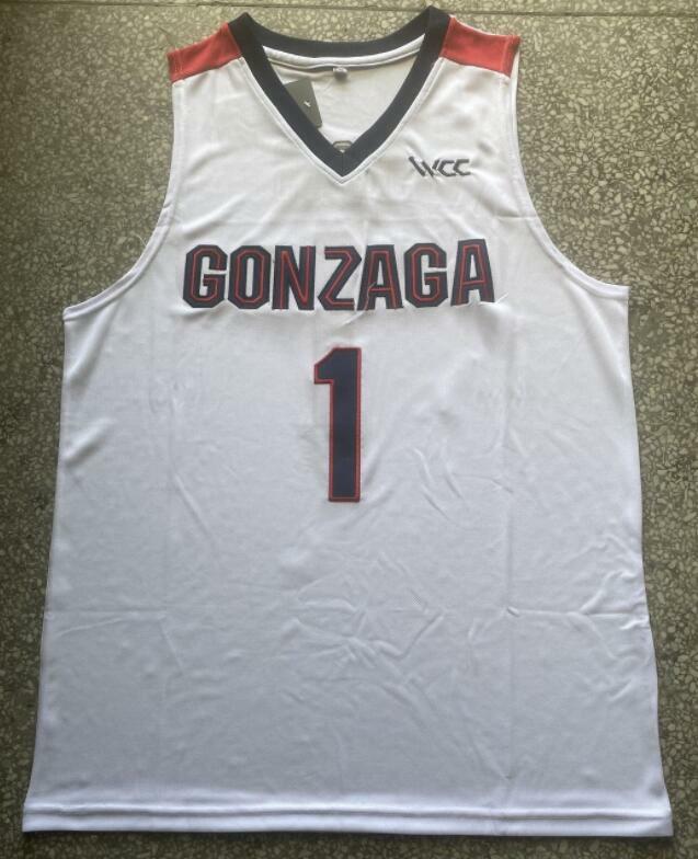 Gonzaga #1 Jalen Suggs Jersey