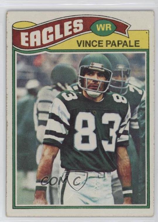 1977 Topps Vince Papale #397 Rookie RC-image