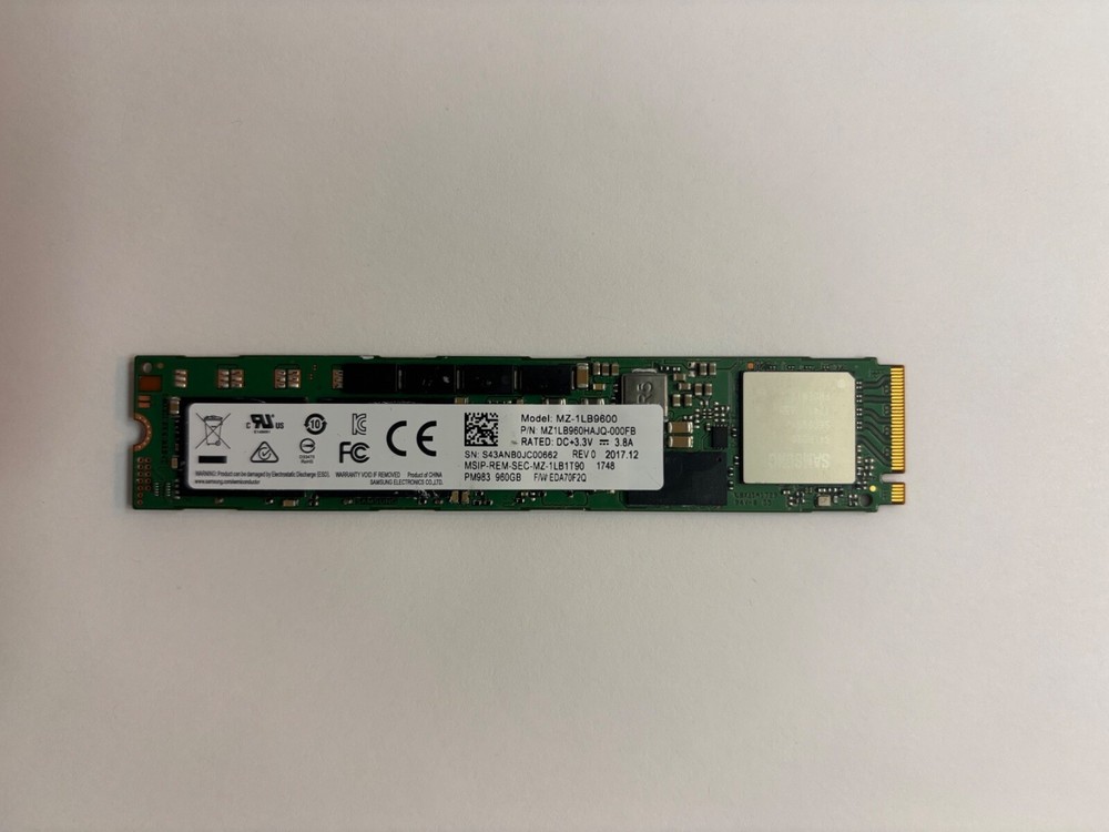 Samsung PM983 960GB (95%+)