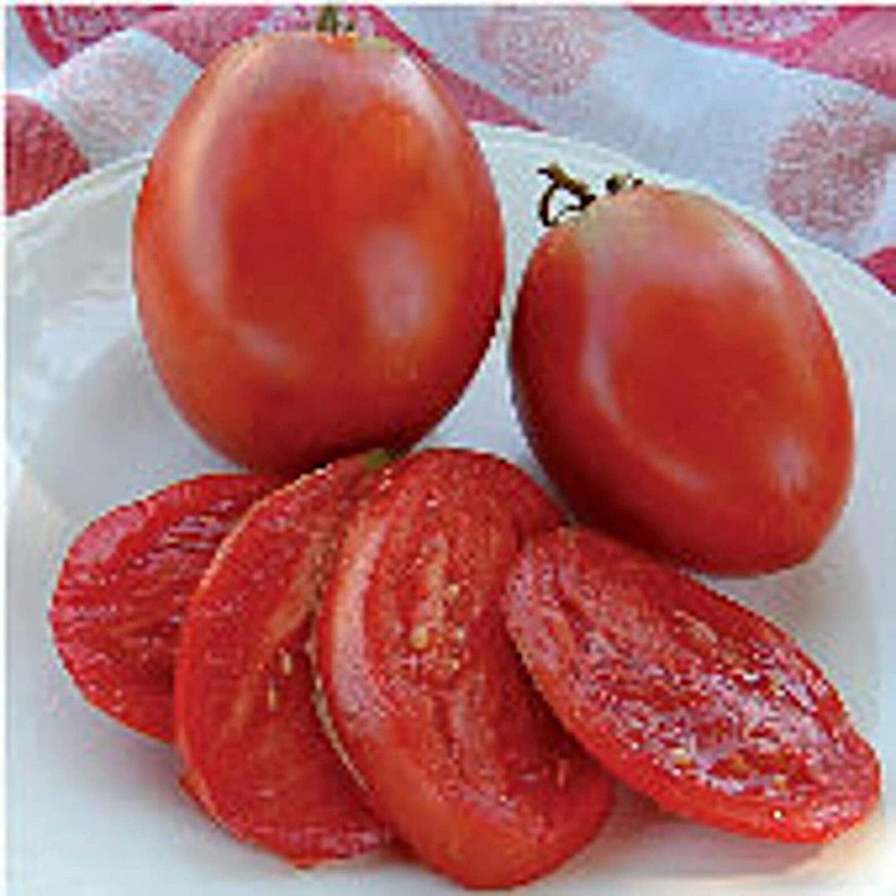 25 Seeds Amish Paste Tomato Seeds (More Heirloom Organic Non GMO Vegetable Fruit
