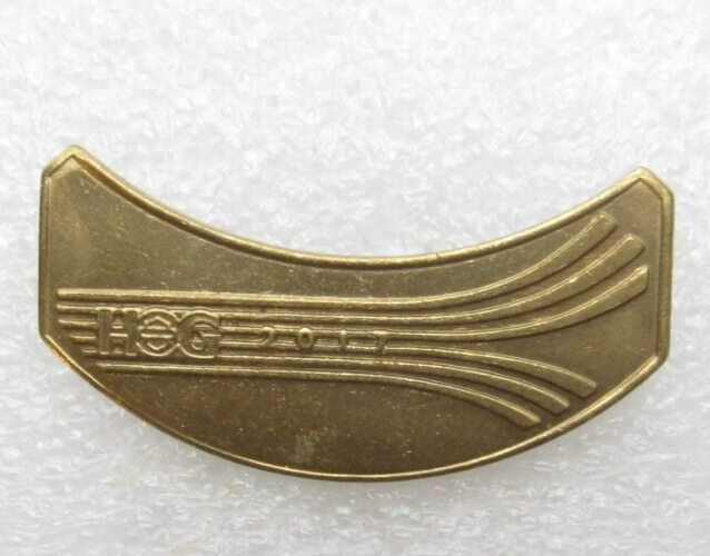 2017 HOG Harley Davidson Motorcycle Lapel Pin (C446)