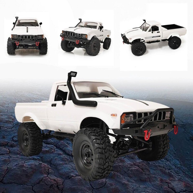 WPL-C24 1:16 Remote Control Truck RC Off-Road Hobby Car Rock Buggy Crawler USA