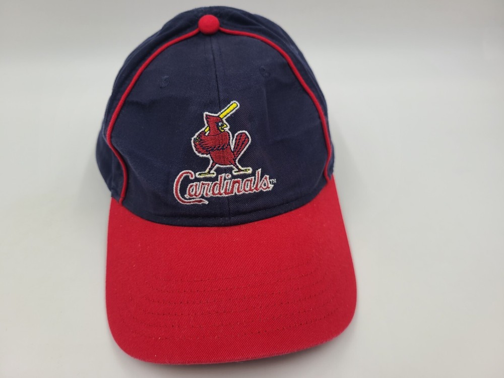 St Louis Cardinals Mercy Hospital Adjustable Hat Cap SGA Men Women MLB Blue Red