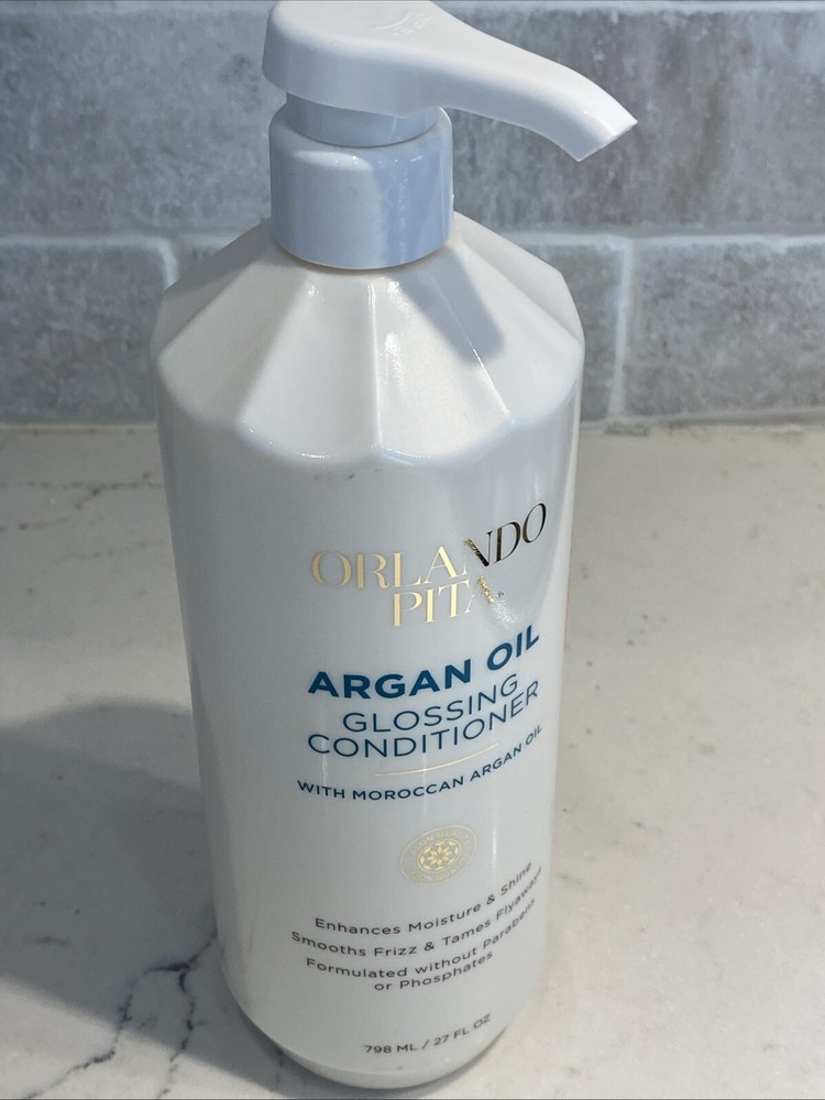 Orlando Pita Argan Oil Glossing Conditioner 27 oz Smoothing Hydrating Formula