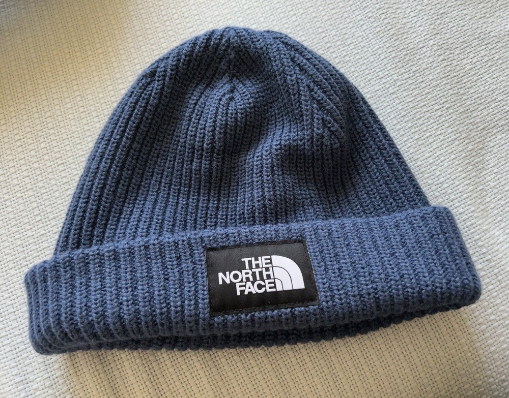 Men's North Face Navy Beanie - Warm Winter Hat