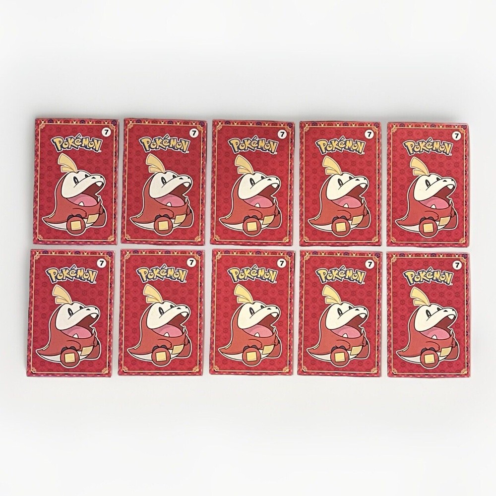 2023 McDonald’s Happy Meal Toy- Pokémon Card Box-#7- Fuego- x10