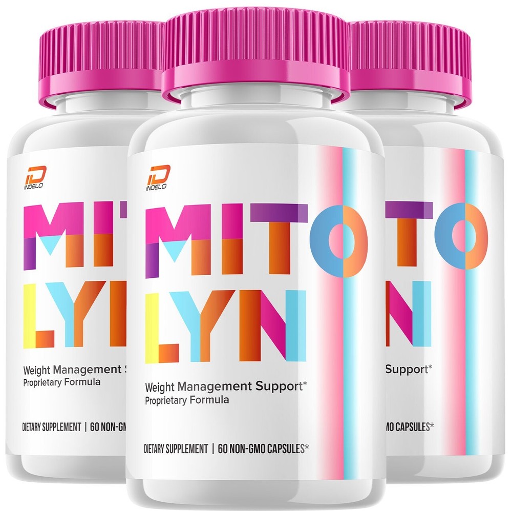 (3 Pack) Mitolyn  Keto Capsules - Mito Lyn  Advanced Formula, Keto Pills 800MG