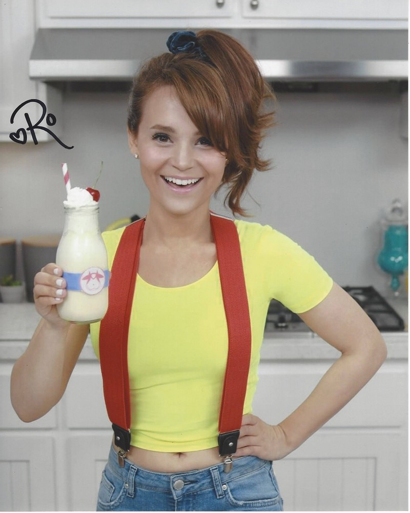 ROSANNA PANSINO YOUTUBE PERSONALITY SIGNED 8X10 PHOTO D COA PROOF NERDY NUMMIES