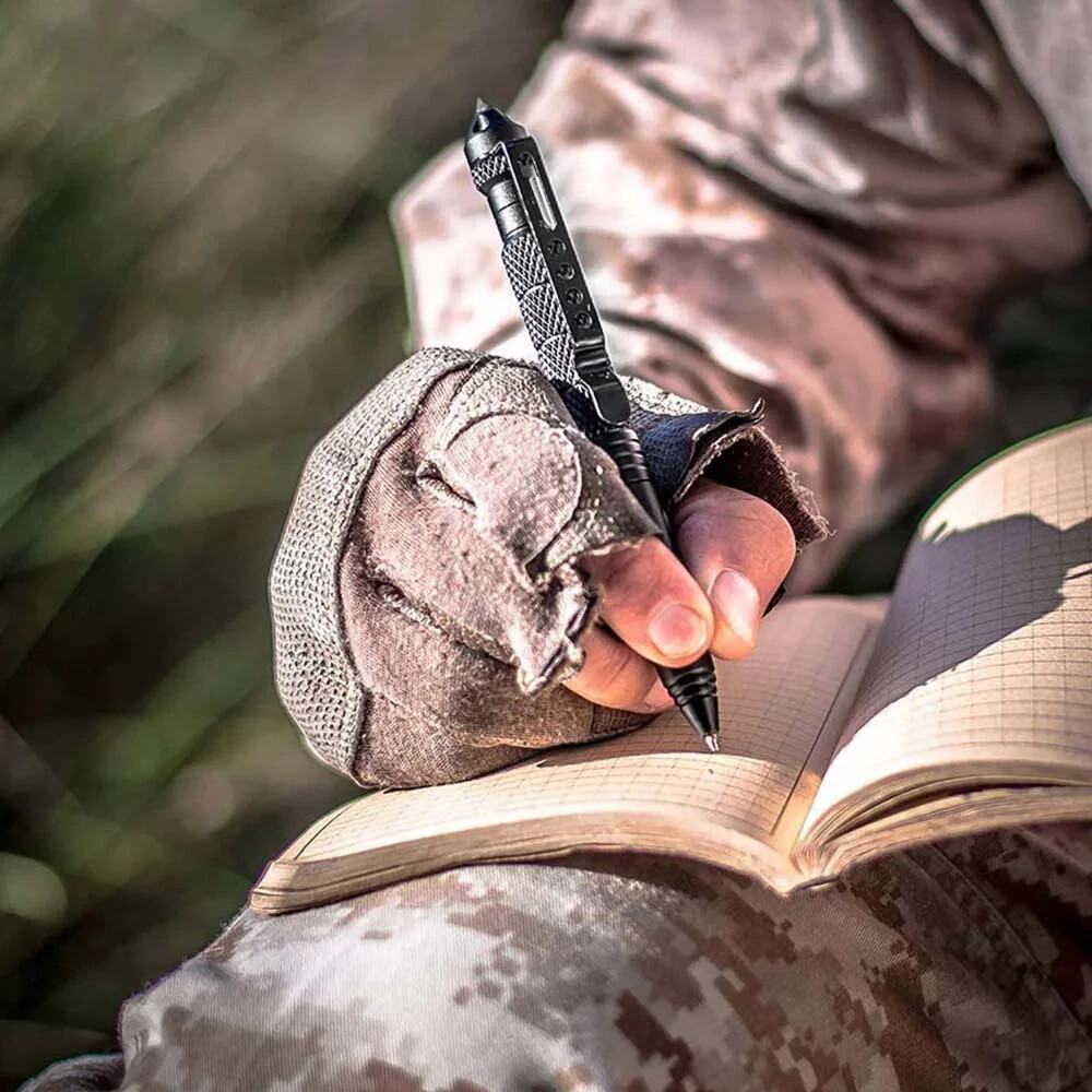 Tactical Survival Pen with Glass Breaker - Emergency Tool for Self Defense
