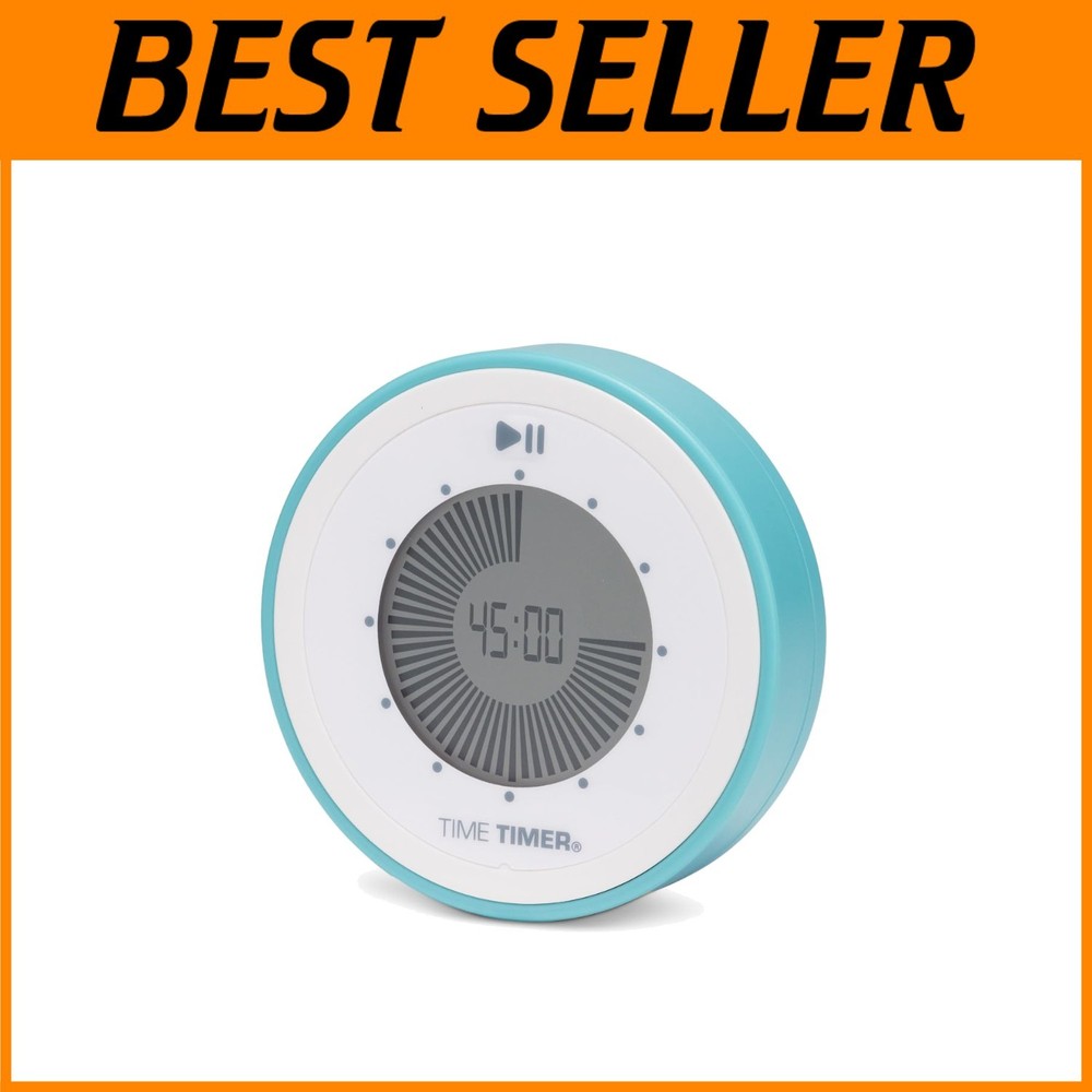 Lake Day Blue 90-Minute Countdown Clock for Kids Classroom and Home Learning