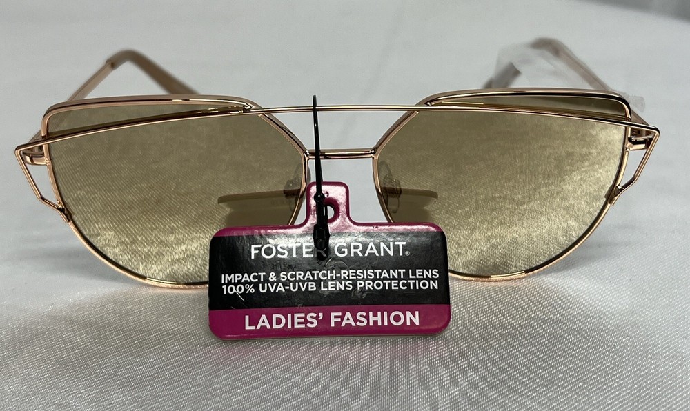FOSTER GRANT Women’s Stylish Sunglasses with Impact-Resistant Lenses 100% UVA Protection