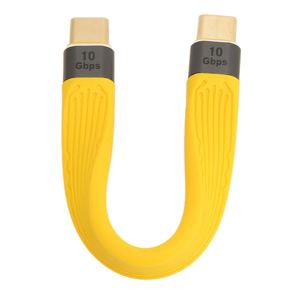 USB C to USB C Cable 5.3in Long Male to Male 100W 5A Fast Charge 10Gbp Type
