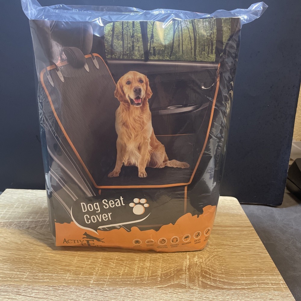 CAR SEAT COVER Active Pets for Dogs - Standard Dog Seat Cover for Back Seat Use