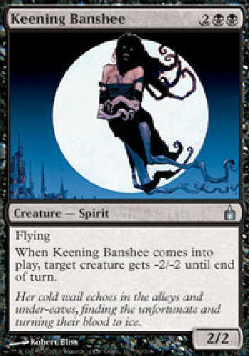 KEENING BANSHEE X4 4X Ravnica MTG Magic the Gathering Cards DJMagic Edition