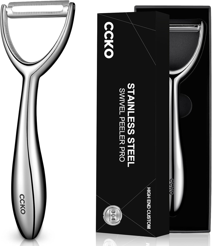 Ultra Sharp Vegetable Peeler for Kitchen 10-Year No-Rust Y-Potato Peeler Premium