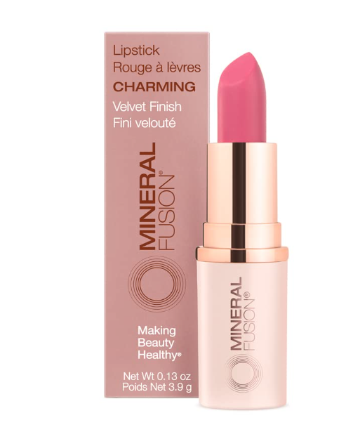 Mineral Fusion Charming Lipstick 0.14 oz - Natural Long-Lasting Color