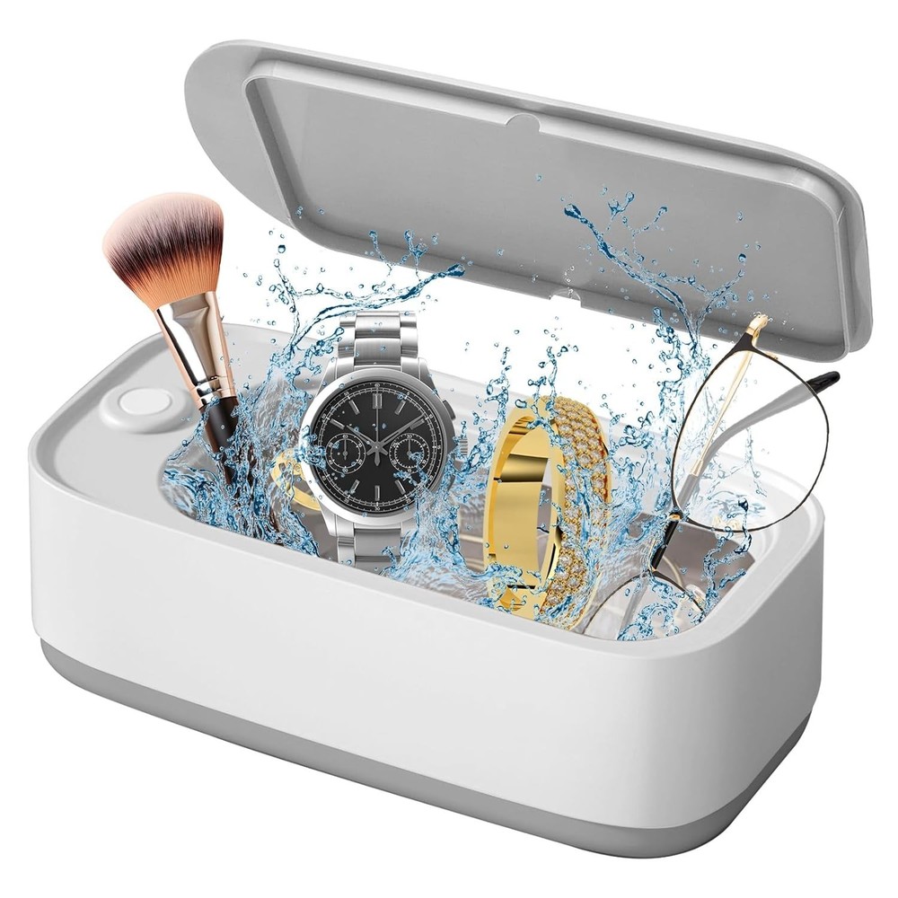 Ultrasonic Jewelry Cleaner 40W for Retainers and Gems