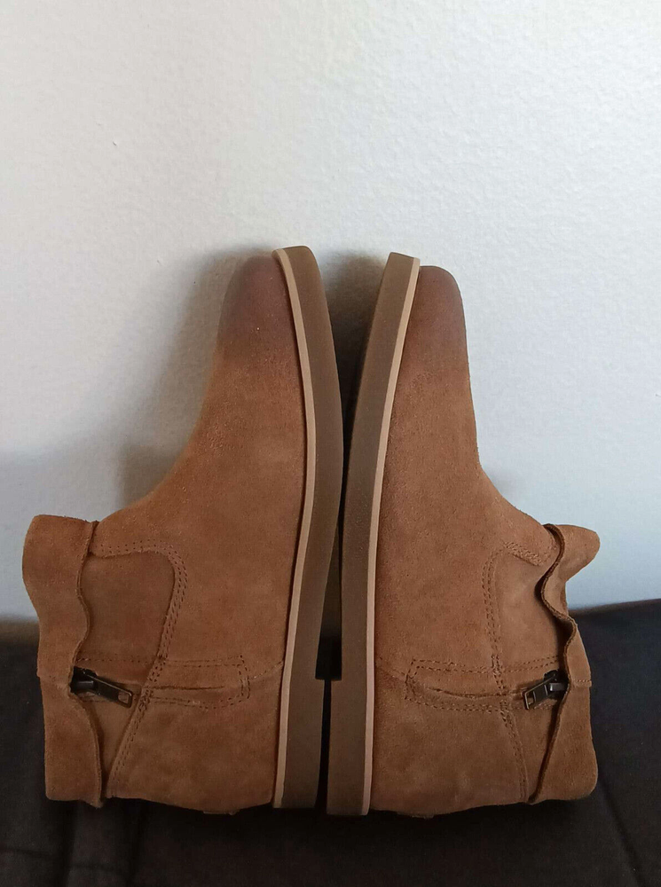 Brand New UGG Josefene Suede Leather Cuff Ankle Boot in Chestnut Size 6