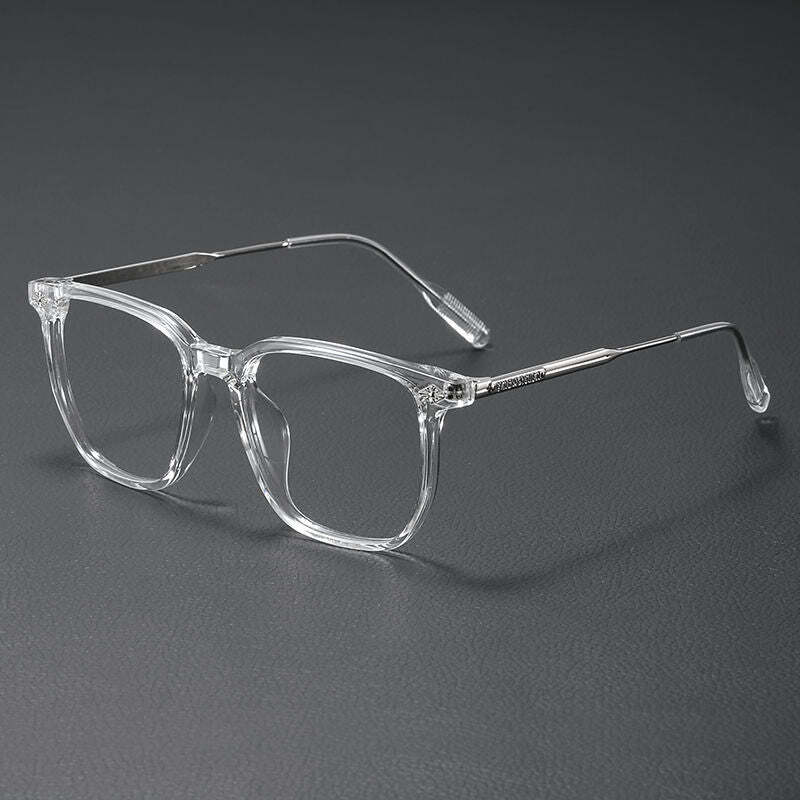 Anti-blue Light Glasses Men's Business Box Myopia Degrees