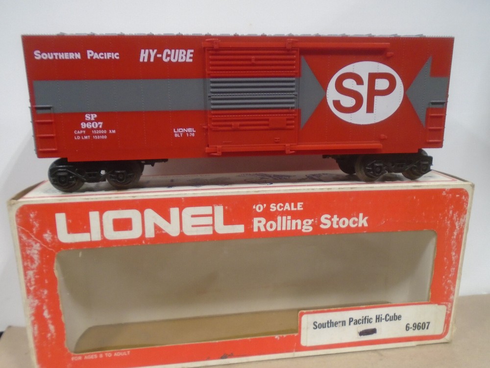 Lionel 6-9607 Southern Pacific SP Hi-cube Boxcar 1976-77 C10