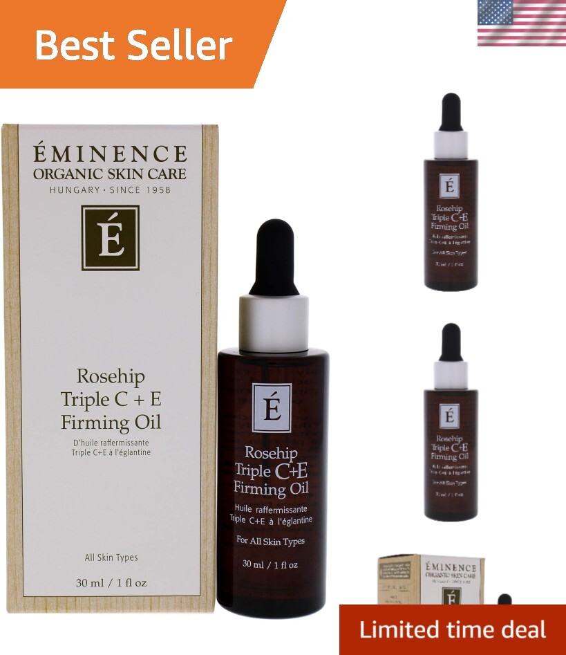 1 Oz Intensive Rosehip Triple C+E Facial Treatment for Firm Rejuvenated Skin