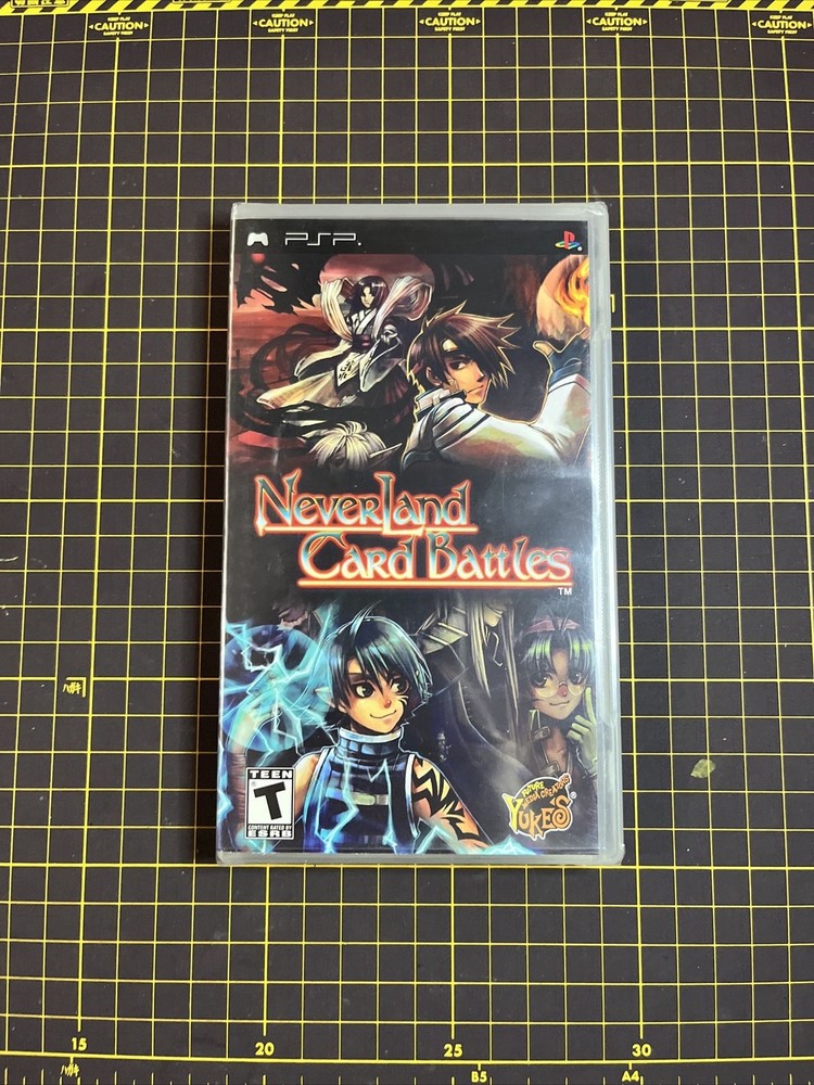 Neverland Card Battles (Sony PSP) BRAND NEW SEALED Y-FOLD RARE!
