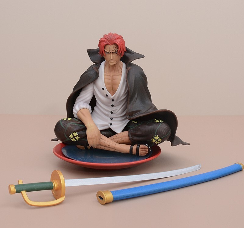 One Piece Shanks Le Roux PVC Action Figure 14cm Unboxed Collectible