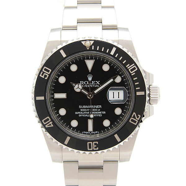 ROLEX Submariner Date Automatic Black Dial Stainless Steel 16610LN 404380