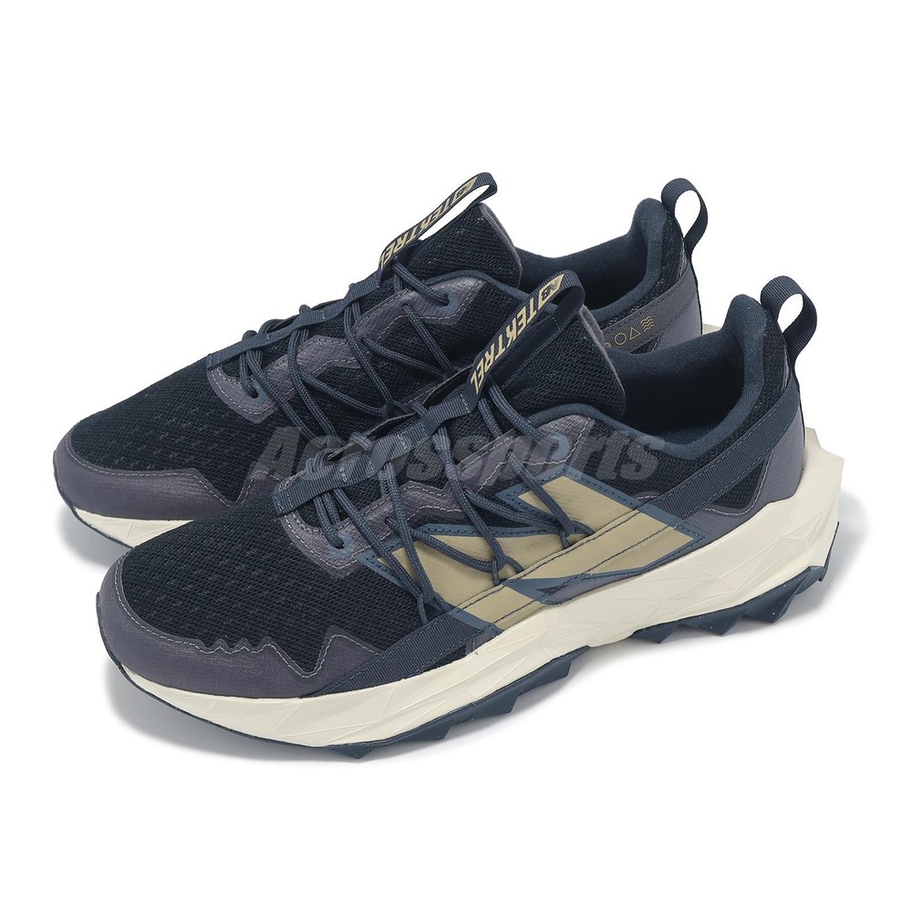 New Balance Tektrel 2E Wide NB Navy Gold Men Trail Running Shoes MTTTRON1-2E