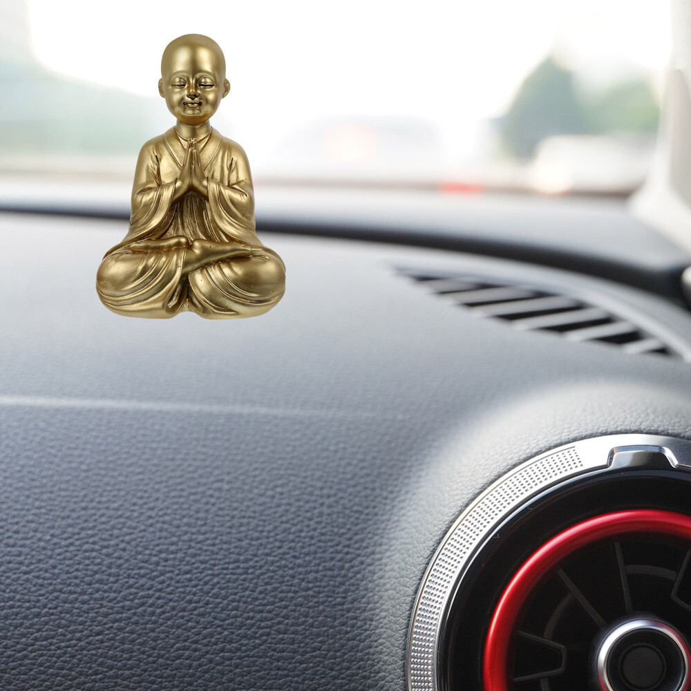 Delicate Resin Craft Buddha Decor Temple Table Centerpiece Buddha Craft Small