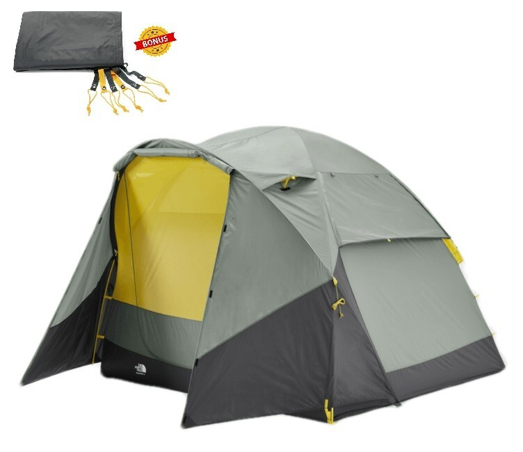 The North Face Wawona 6-Person Camping Tent for Spacious Outdoor Adventures
