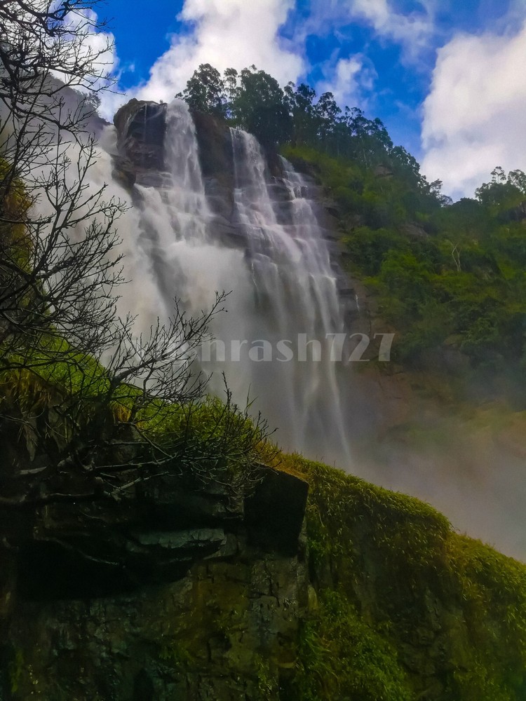 Nature Waterfall Digital Wallpaper Background for Desktop