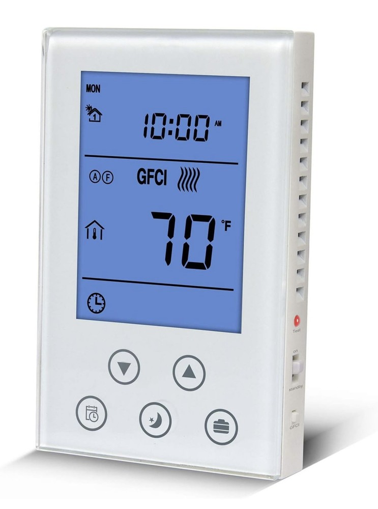 Programmable Thermostat for House Radiant Underfloor Heating, Home Heat Floor...