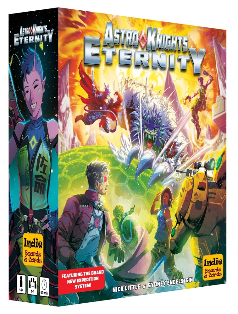 Astro Knights Eternity: Cooperative Sci-Fi Deck-Building Adventure by Indie Board