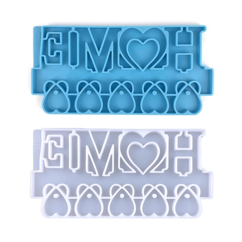 Epoxy Resin Key Holder Wall Hanging Mold for Home Entryway Decor