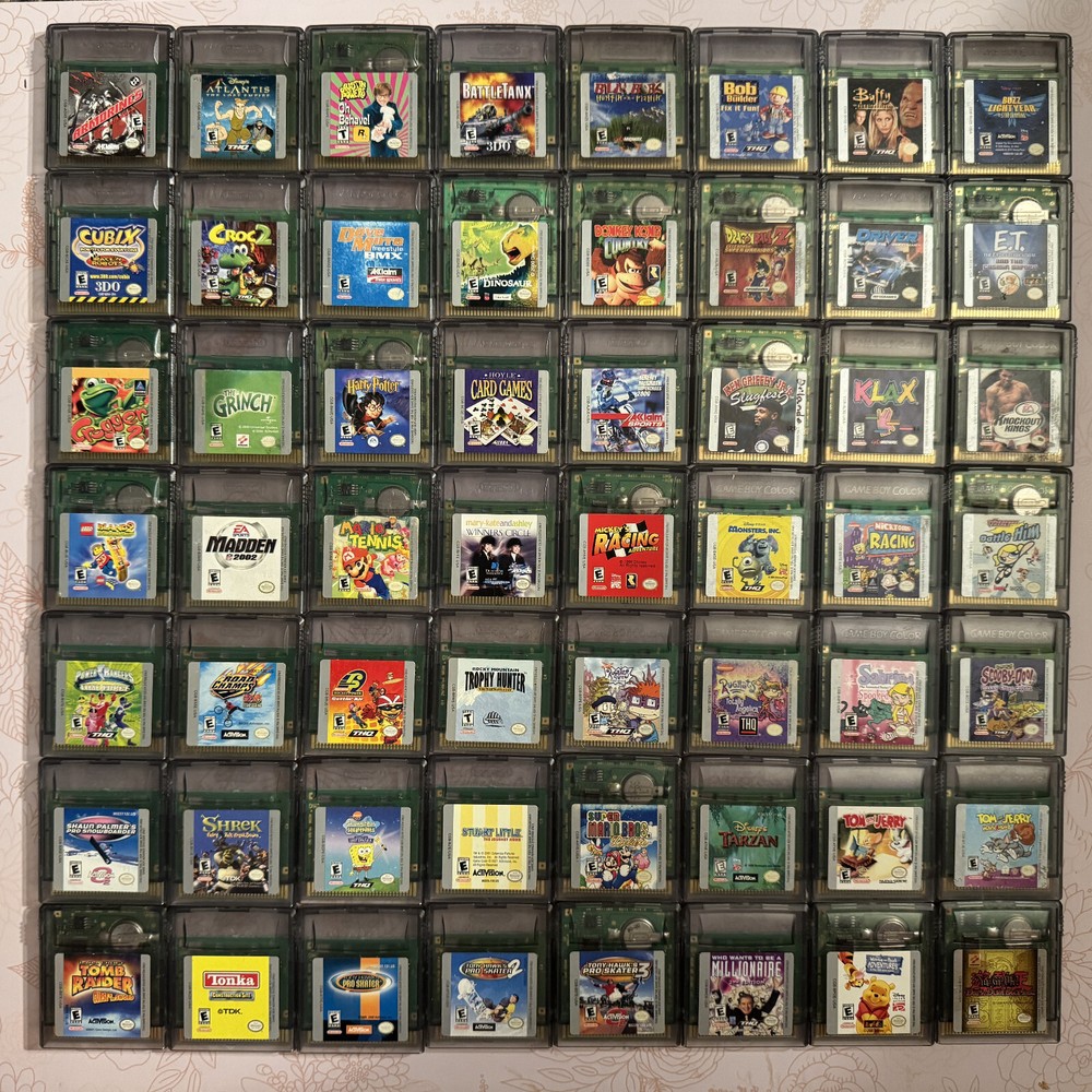 Nintendo Gameboy Color GBC Games LOT  - Pick & Choose SAVE 15% *SHIPS SAME DAY*
