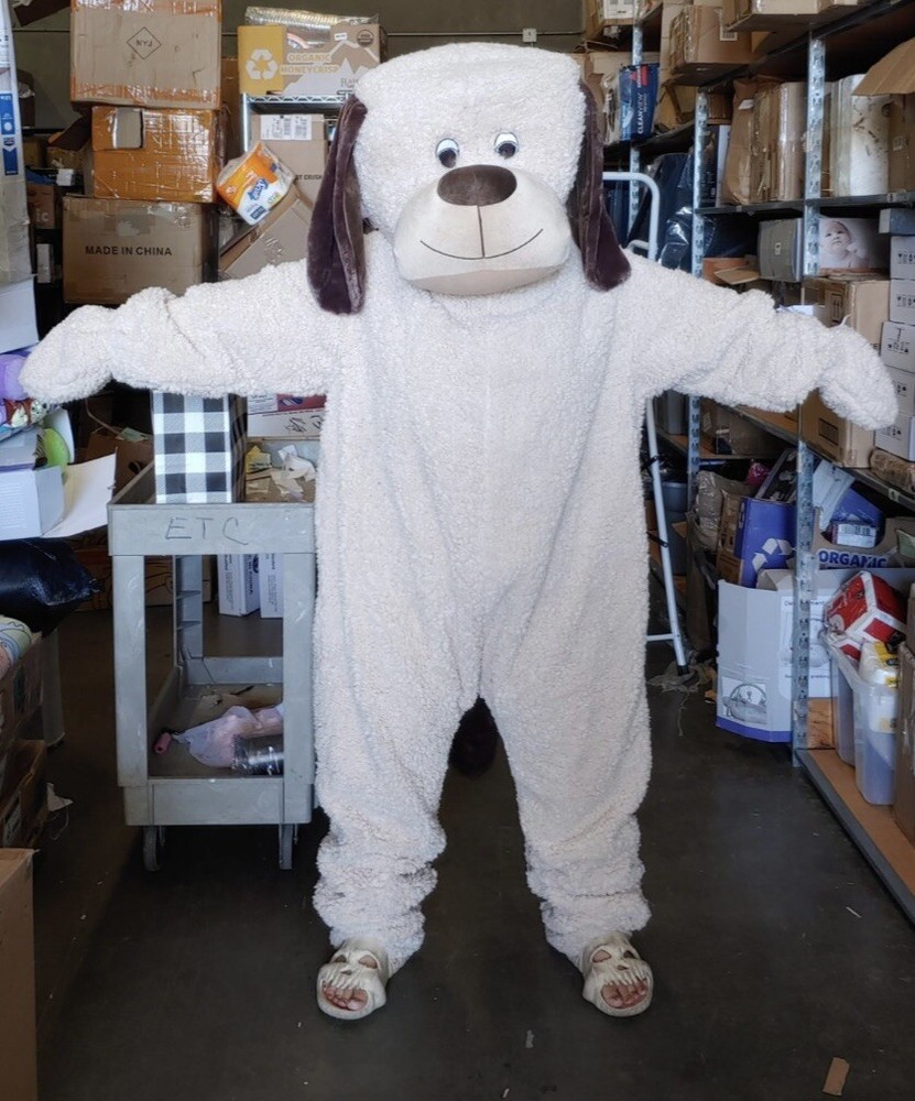 adult dog mascot costume - Dog Halloween Costume - Fits Most