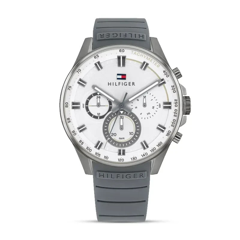 Tommy Hilfiger Max Chronograph White Dial Mens Watch 1791972