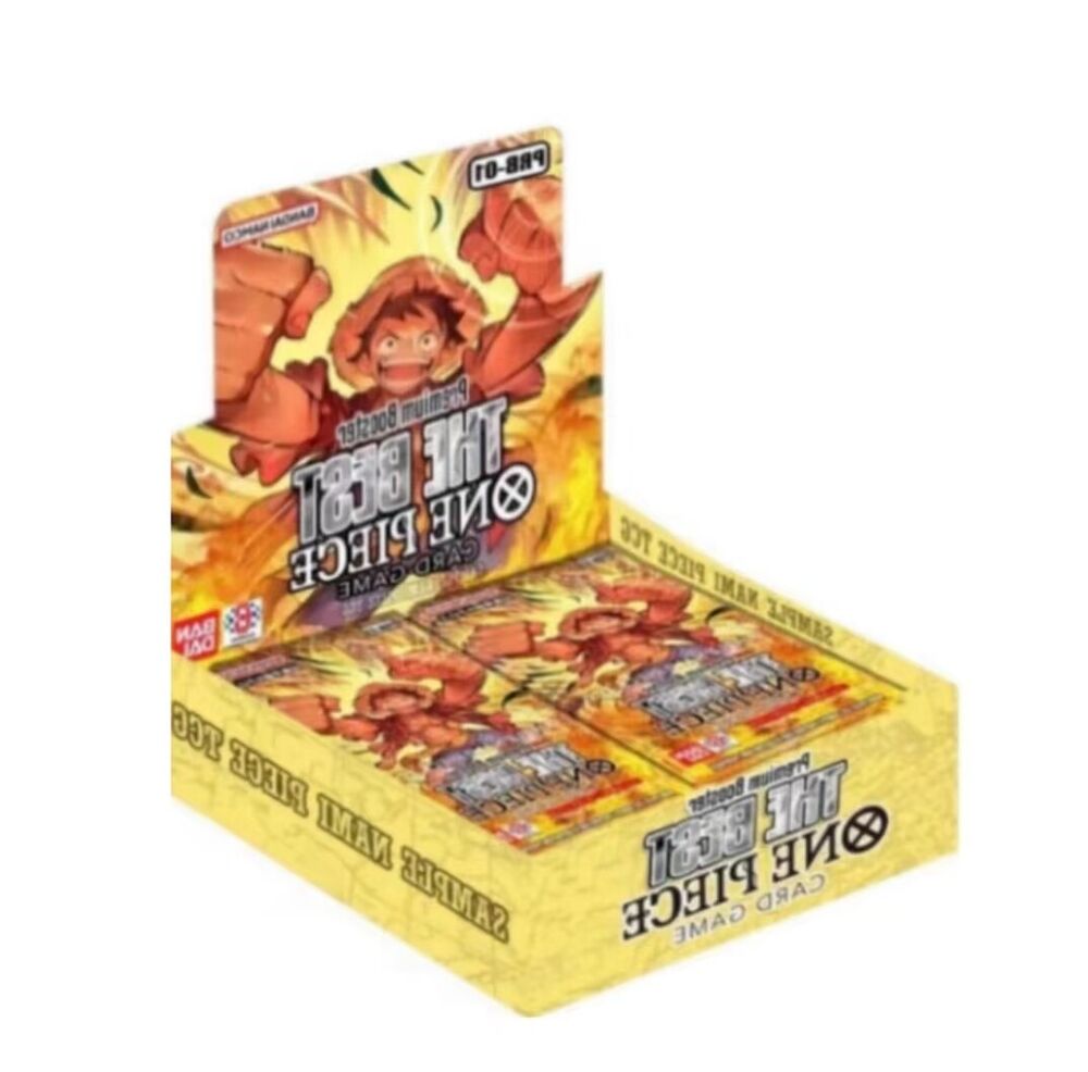 Bandai One Piece OPCG Series EB01 Gold Box Classic Card Box