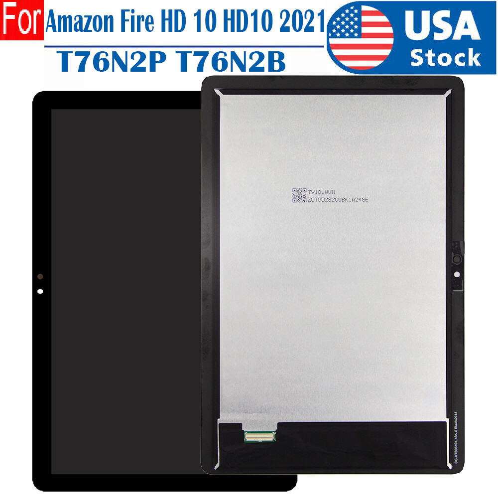 For Amazon Fire HD 10 HD10 2021 T76N2P T76N2B LCD Display Touch Screen Digitizer