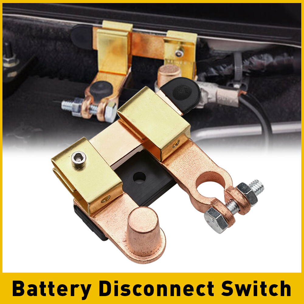 Battery Isolator Switch Disconnect Power Cut Off Kill for Car Vehicle RV Auto